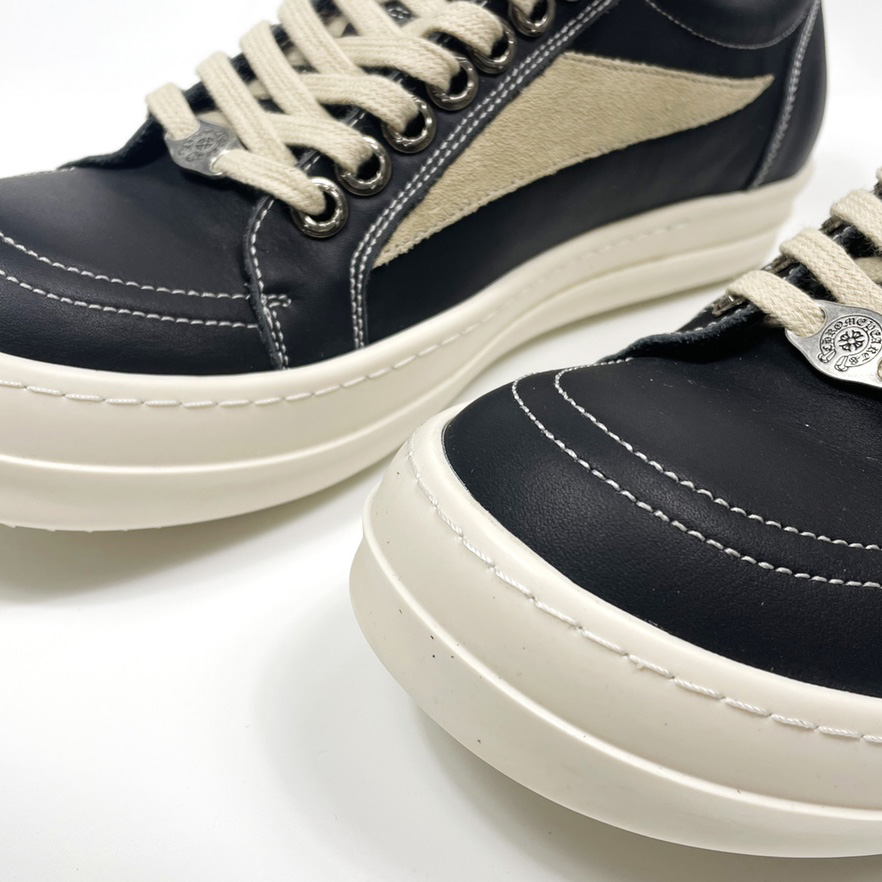 Rick Owens Drkshdw Faded Pink Vintage Sneakers - 