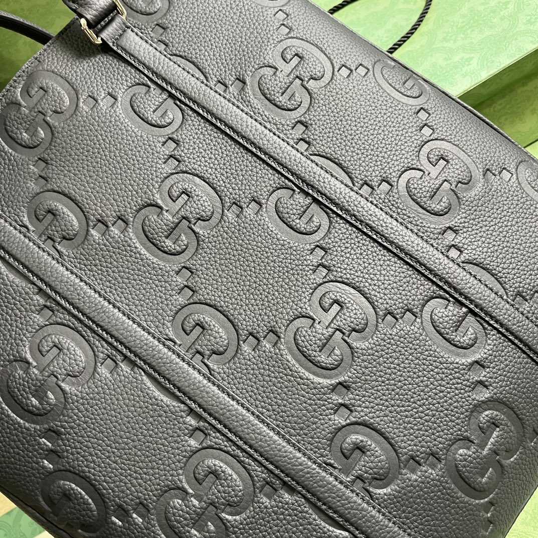 Gucci Jumbo GG Medium Tote Bag(36.5x 42x 13cm) - 