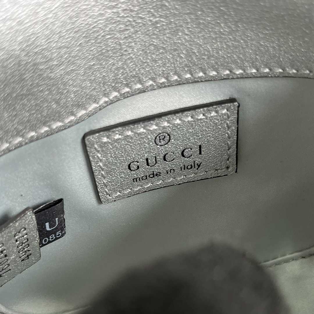 Gucci Bamboo 1947 Super Mini Bag (18.5x 12x 5.5cm) - 