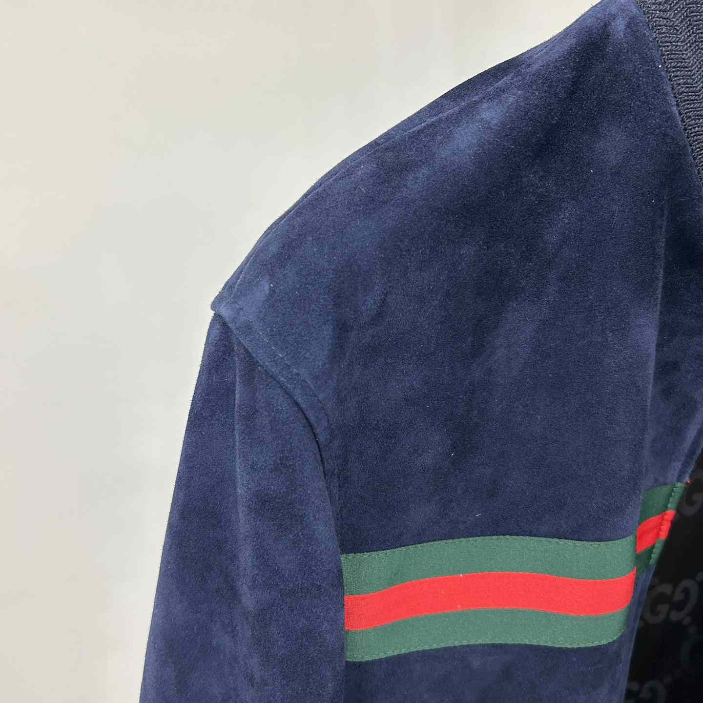 Gucci Suede Bomber Jacket - 