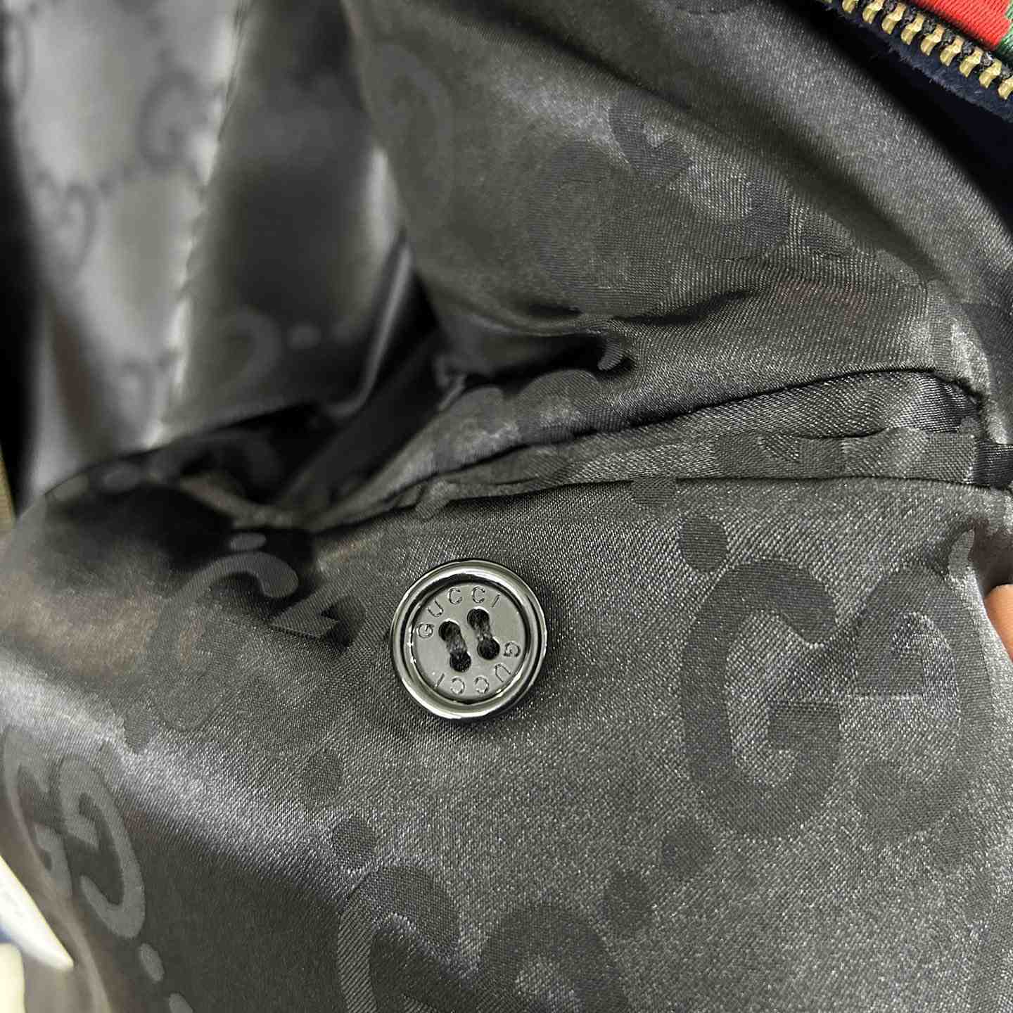 Gucci Suede Bomber Jacket - 