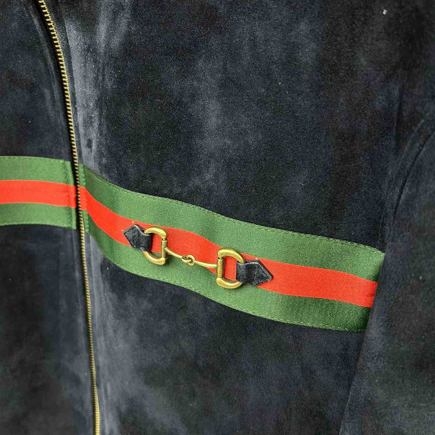 Gucci Suede Bomber Jacket - 