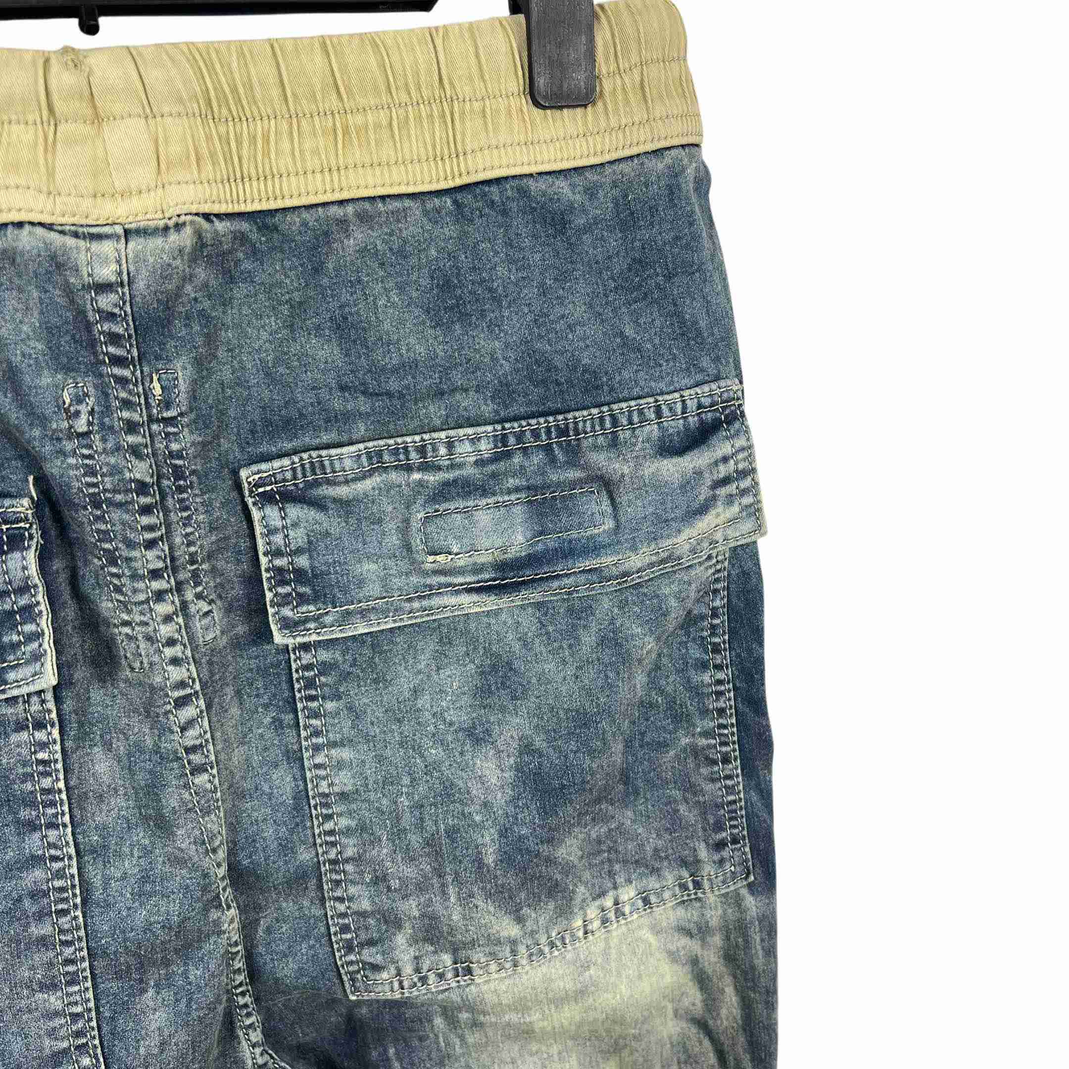 Rick Owens Hustler Denim Pusher Pants - 