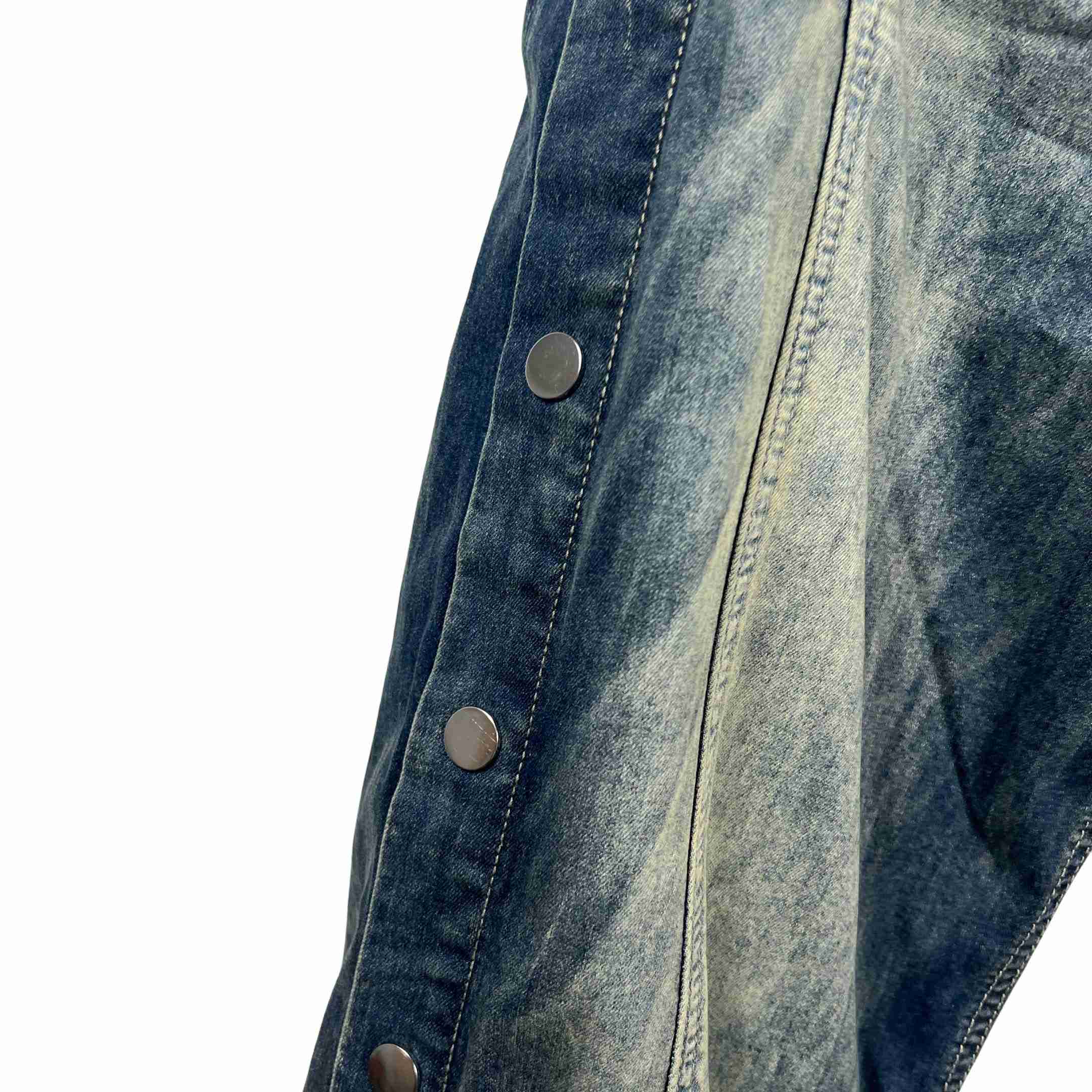 Rick Owens Hustler Denim Pusher Pants - 