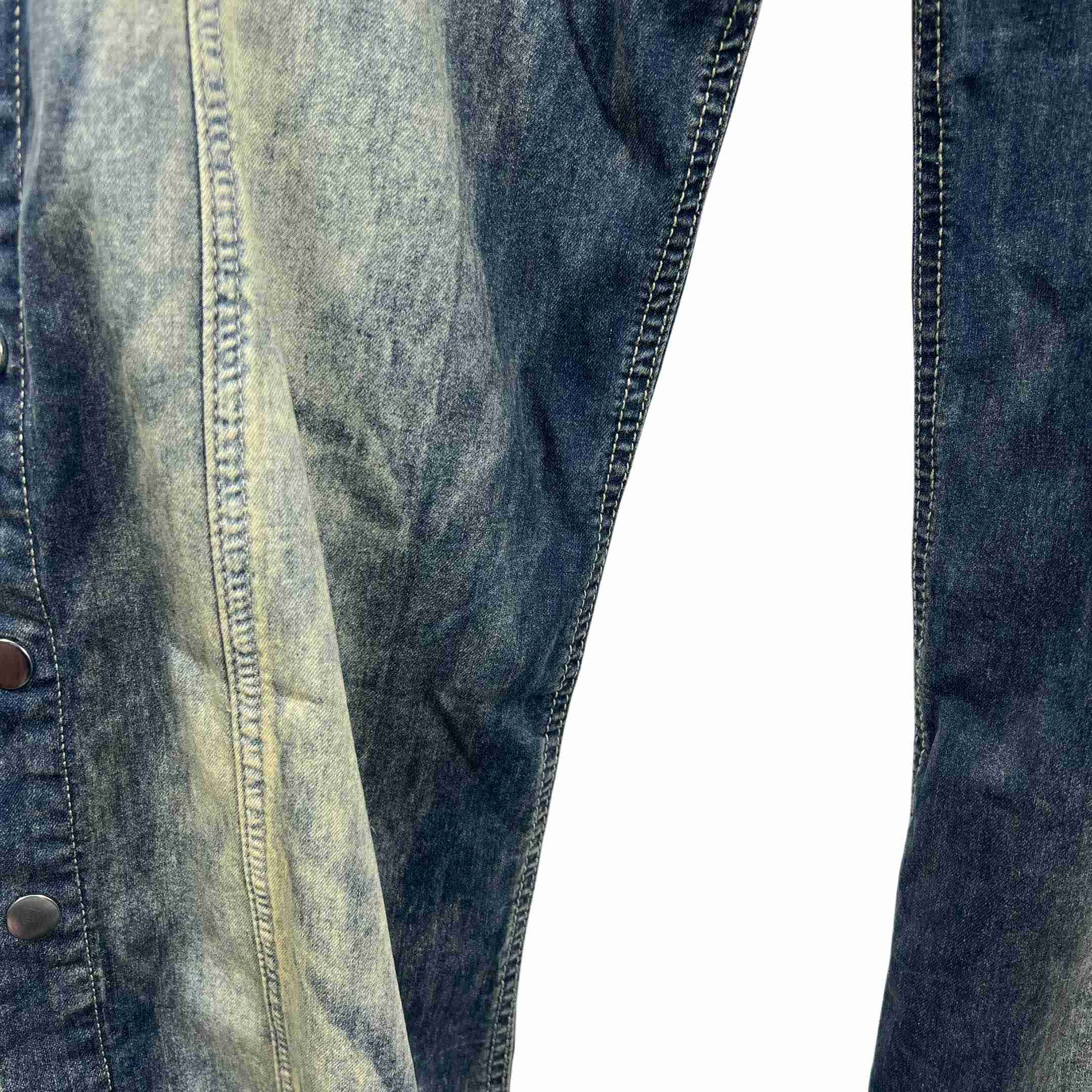 Rick Owens Hustler Denim Pusher Pants - 
