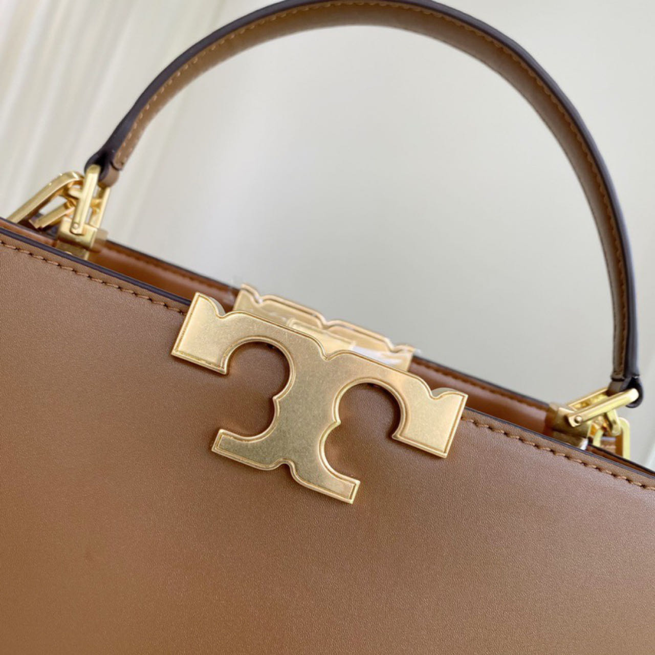 ToryBurch Eleanor Leather Tote Bag   32-22-12cm - 