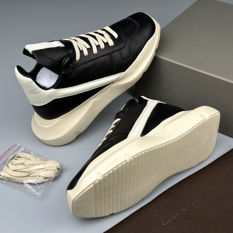 Rick Owens Geth Runner Low-top Sneakers - 