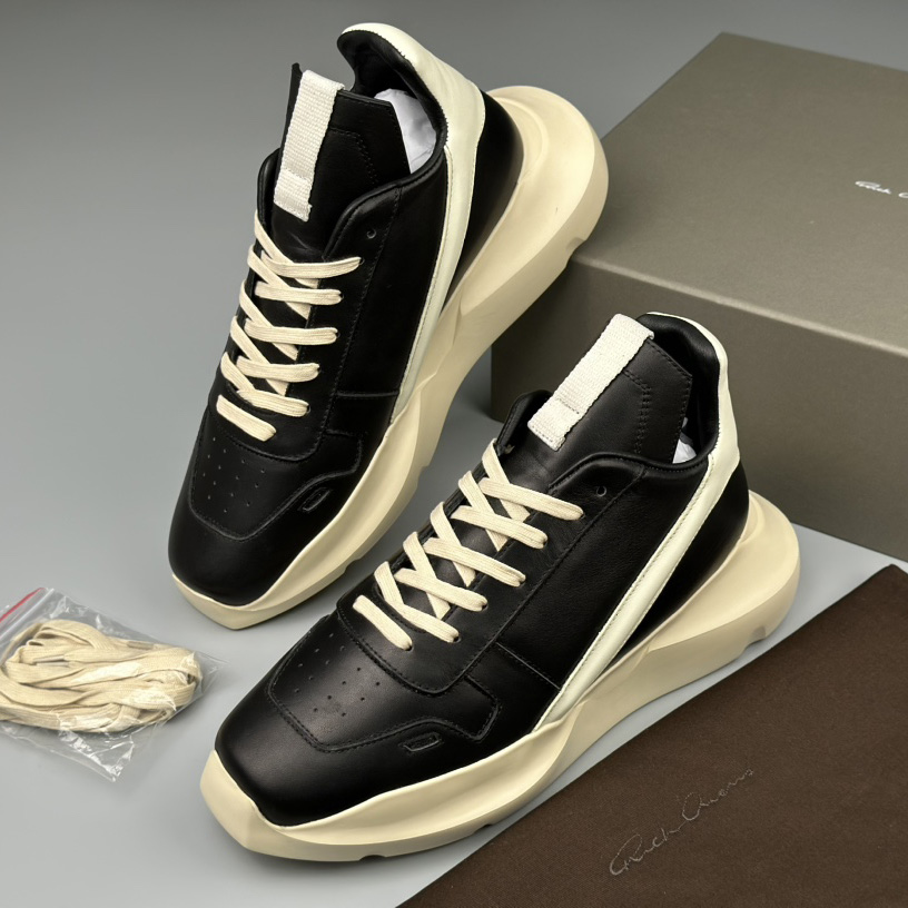 Rick Owens Geth Runner Low-top Sneakers - 