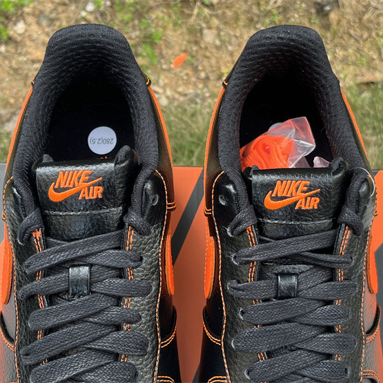 VLONE xNike Air Force 1Low orang Sneaker      AA5360-001  - 