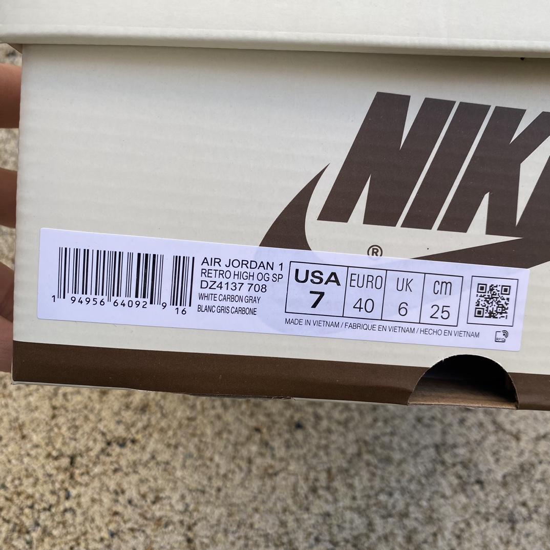 Tracis Scott x Air Jordan 1 Low Golf Sneaker   DZ4137-708 - 