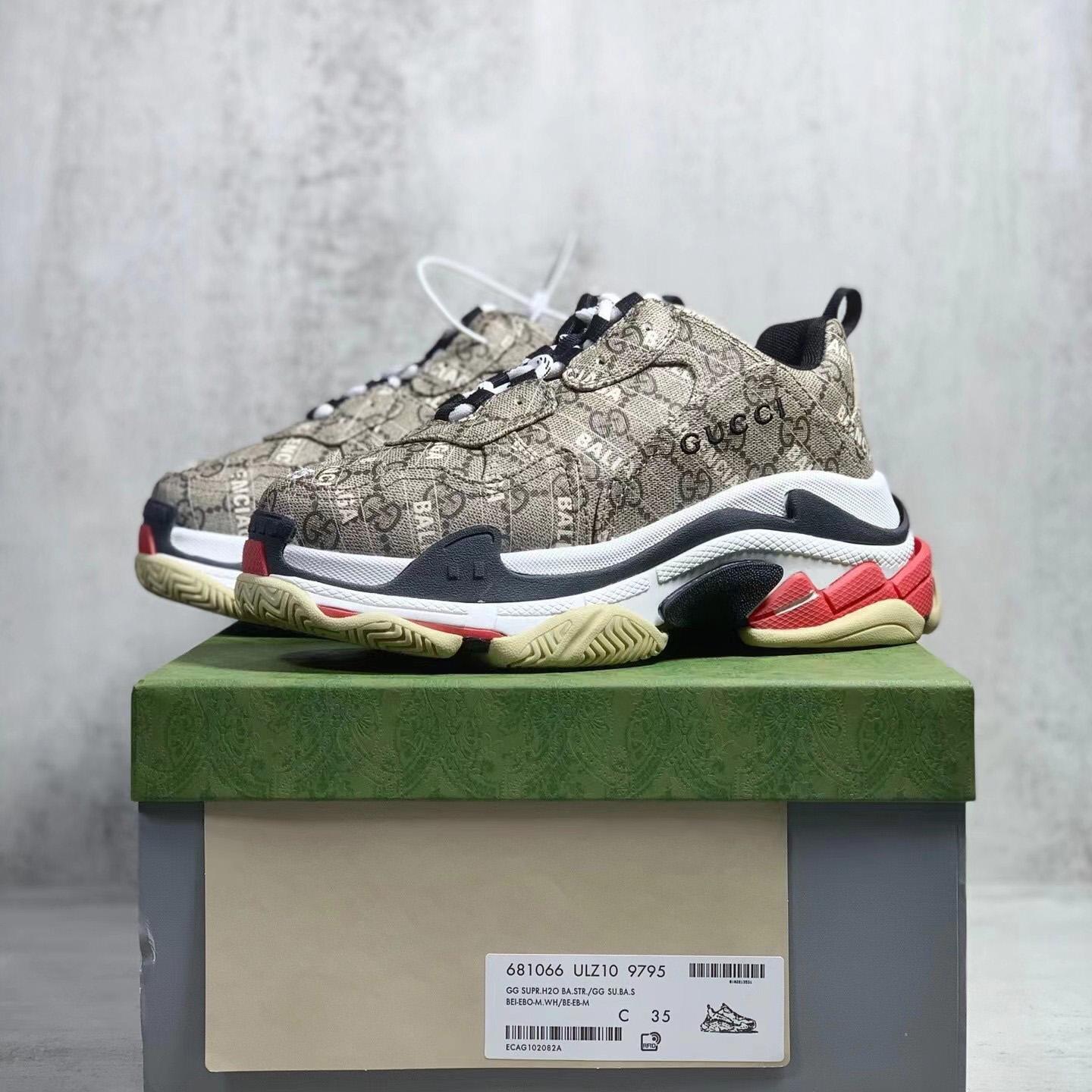 Gucci x Balenciaga Triple S Sneaker  - 
