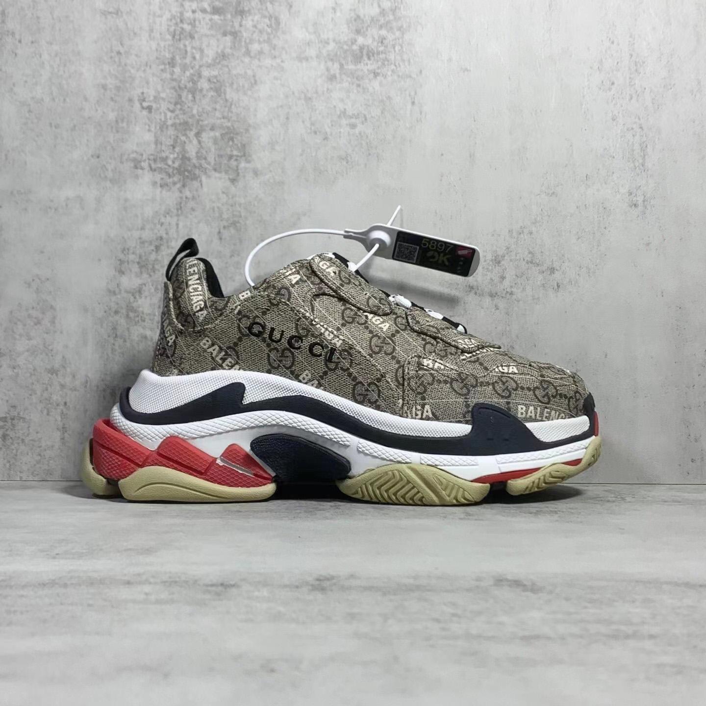 Gucci x Balenciaga Triple S Sneaker  - 