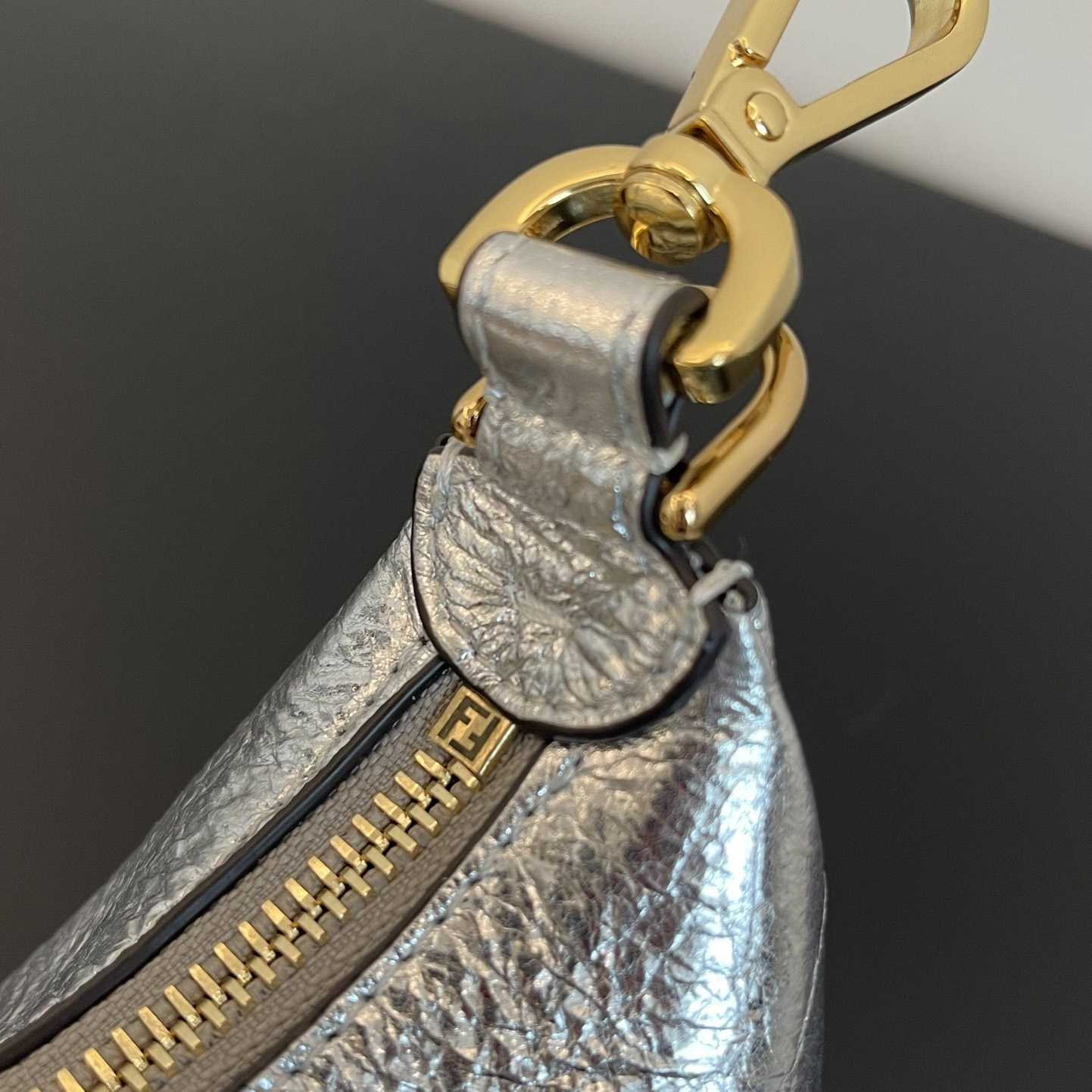 Fendi Nano Fendigraphy Mini Hobo Bag (16.5x14x5cm) - 