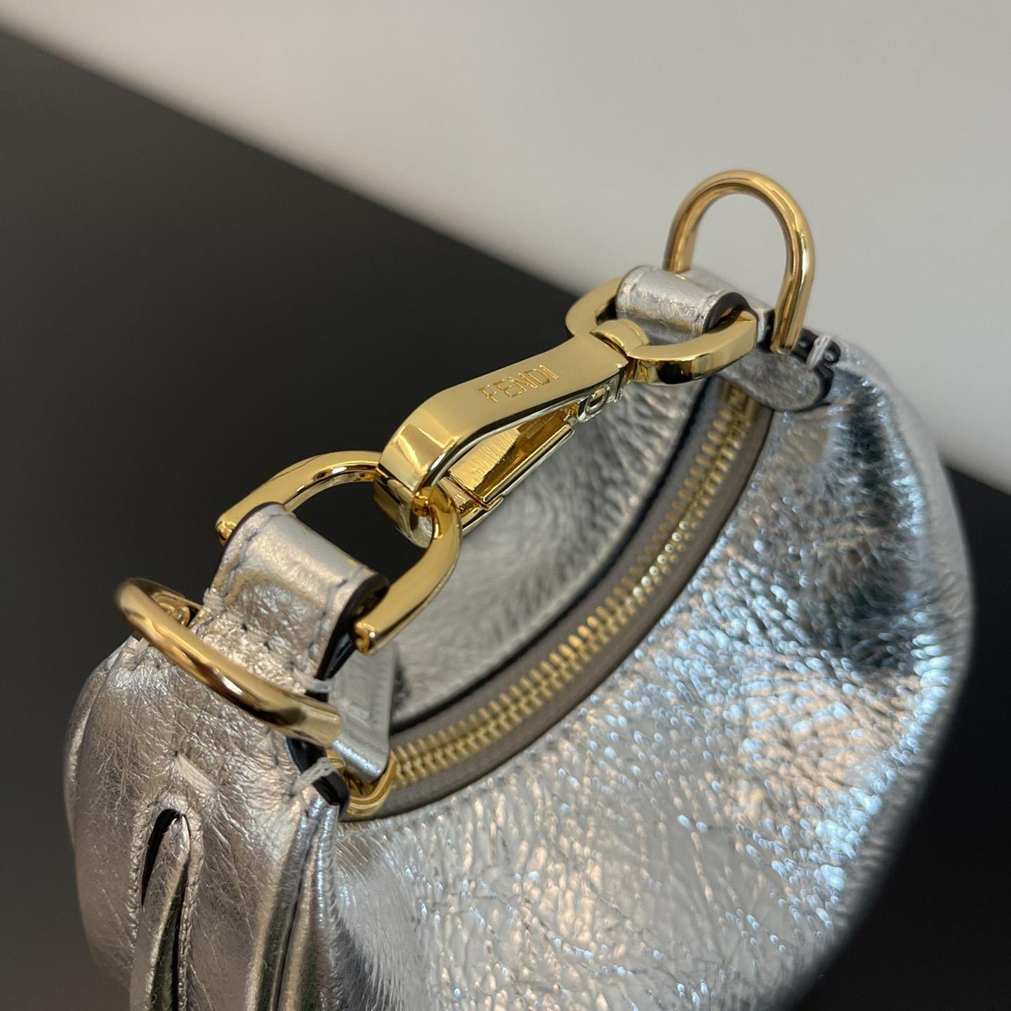 Fendi Nano Fendigraphy Mini Hobo Bag (16.5x14x5cm) - 