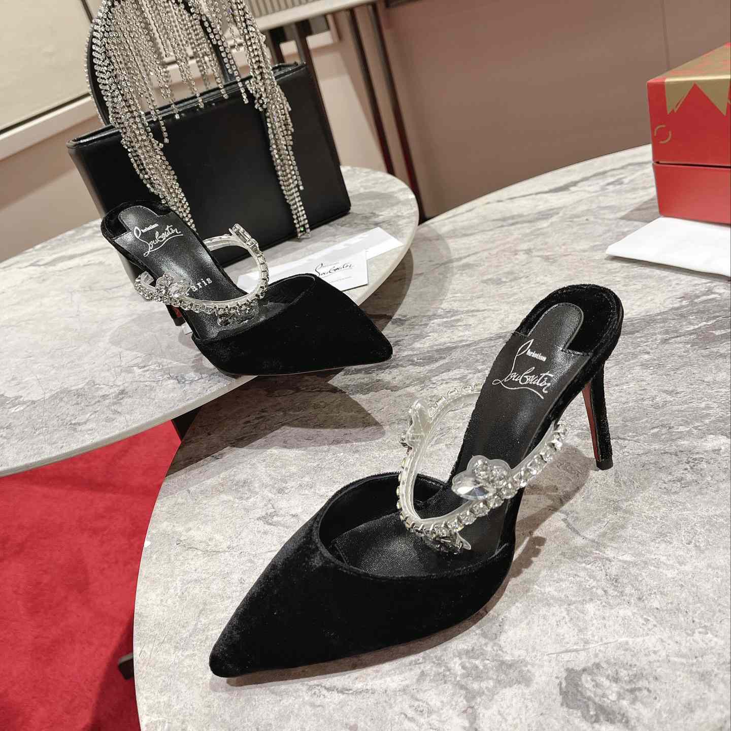 Christian Louboutin Planet Queen 70mm Mules Pumps  - 