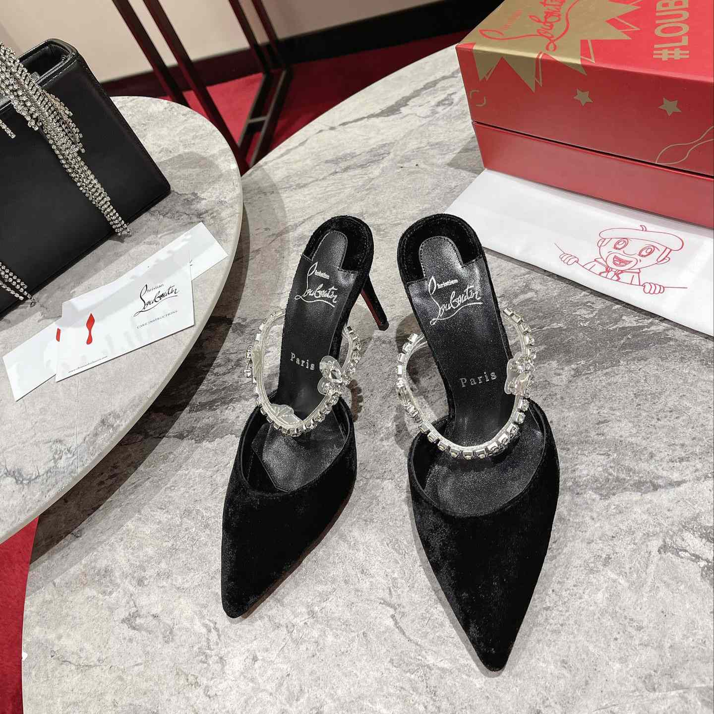 Christian Louboutin Planet Queen 70mm Mules Pumps  - 