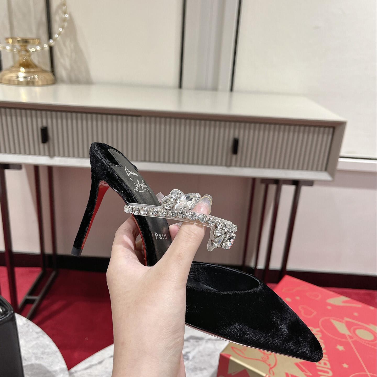 Christian Louboutin Planet Queen 70mm Mules Pumps  - 