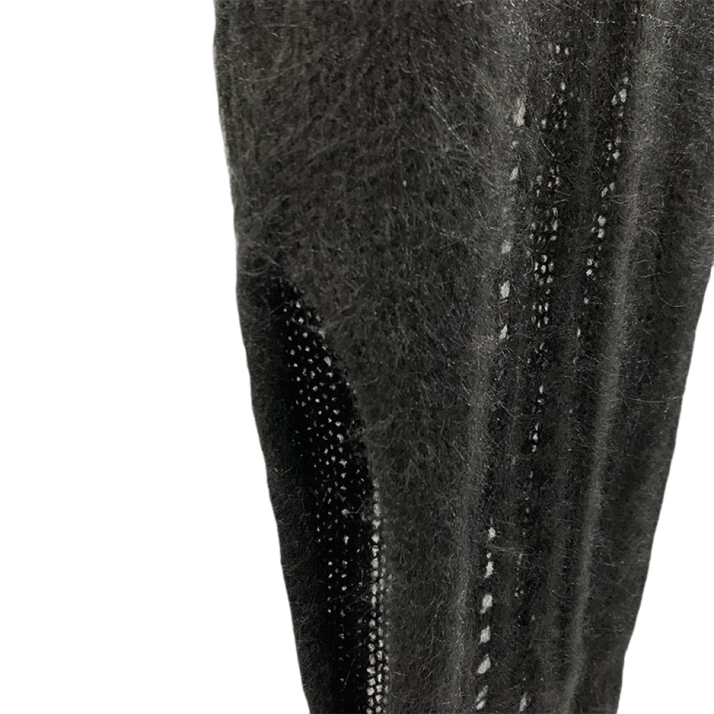 Rick Owens Ziggy Ripped Knitted Skirt - 