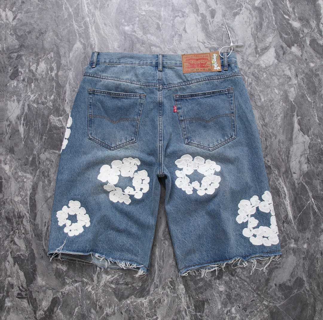 Denim Tears Denim Shorts - DesignerGu