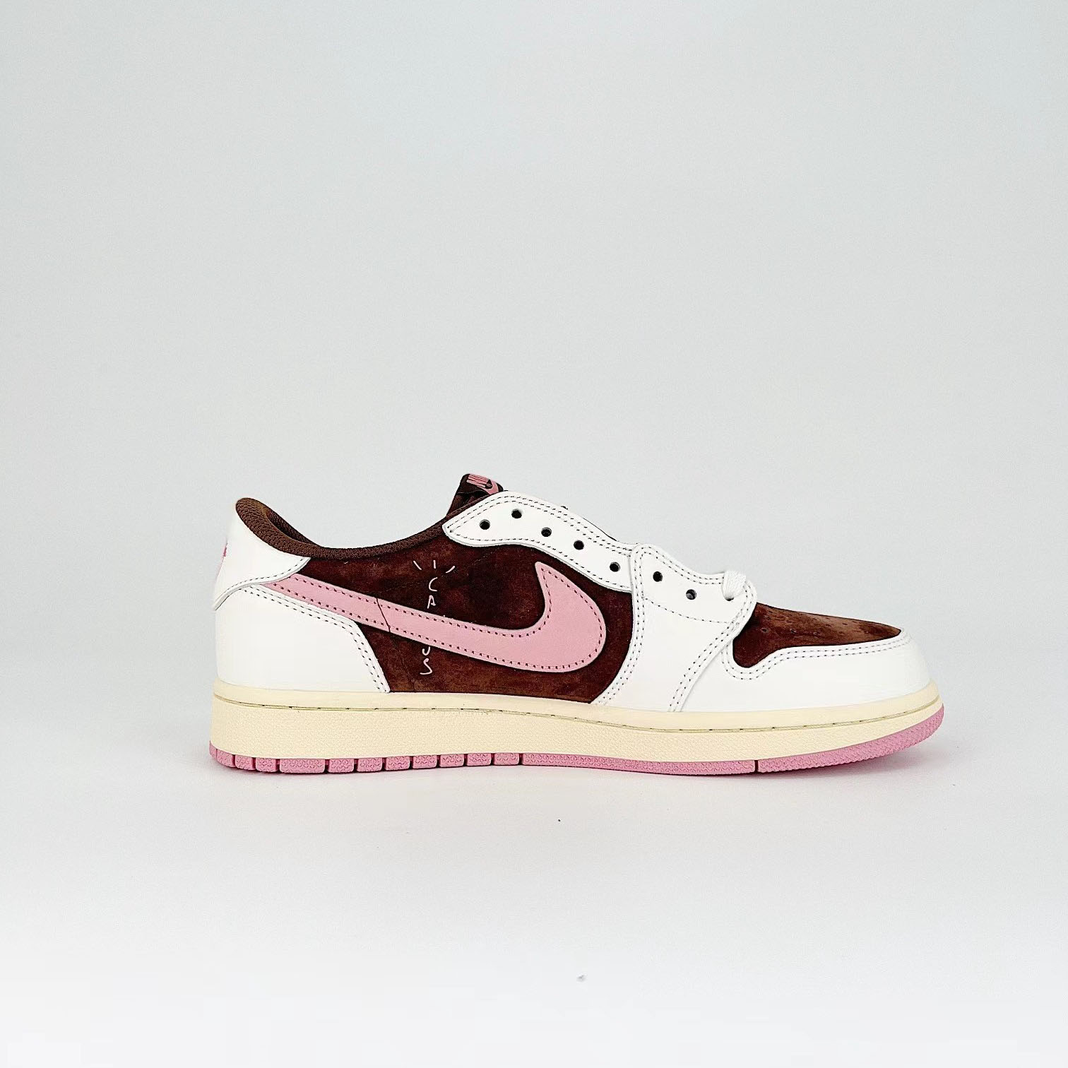 Travis Scott x Air Jordan 1 Low  Sneaker   DZ4137-206 - 