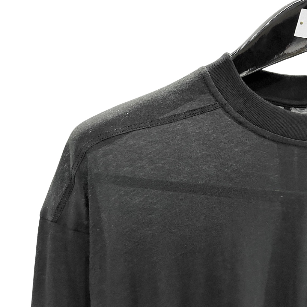 Rick Owens Black Crewneck T-Shirt - 