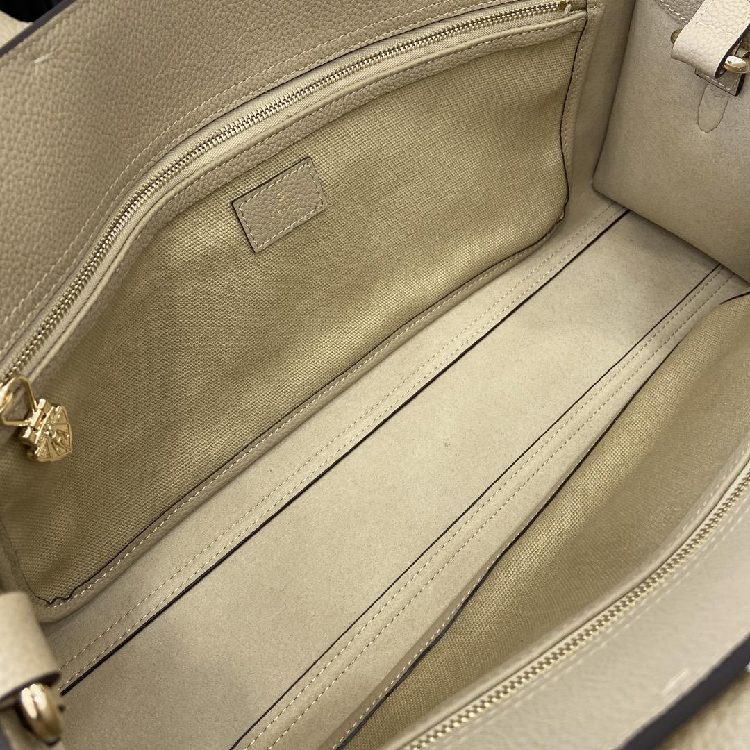 Gucci Medium Tote Bag With Hook Closure - 