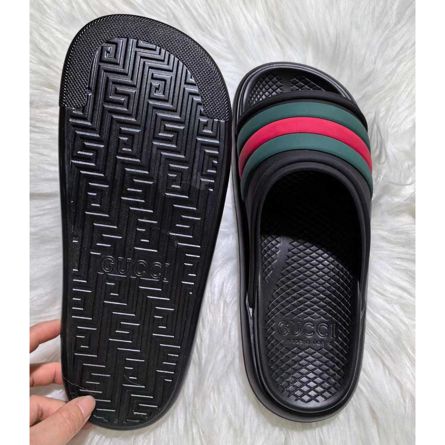 Gucci Web Slide Sandal - 