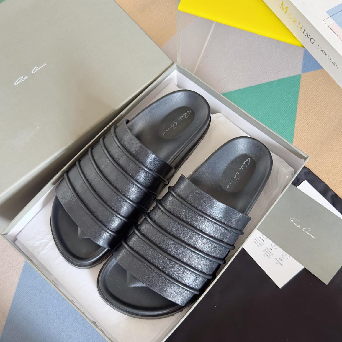 Rick Owens Ruhlmann Granola Slides - 