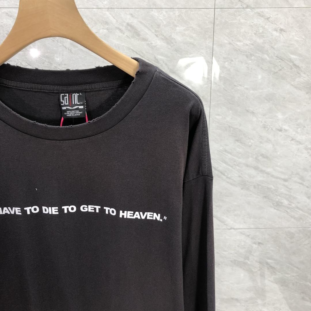 Saint Michael S N T Long Sleeved Club Tee - 