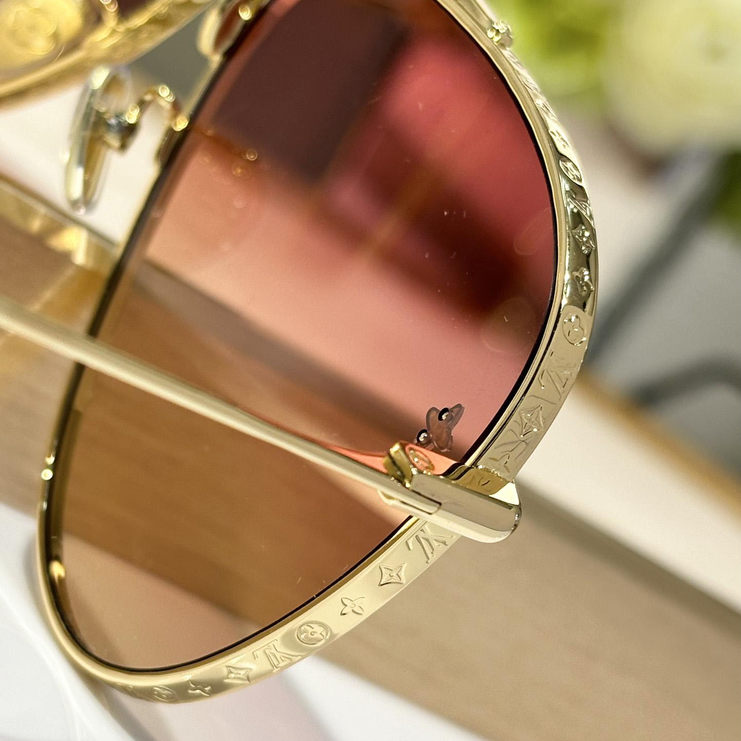 Louis Vuitton The LV Pilot Sunglasses   Z1621U - 