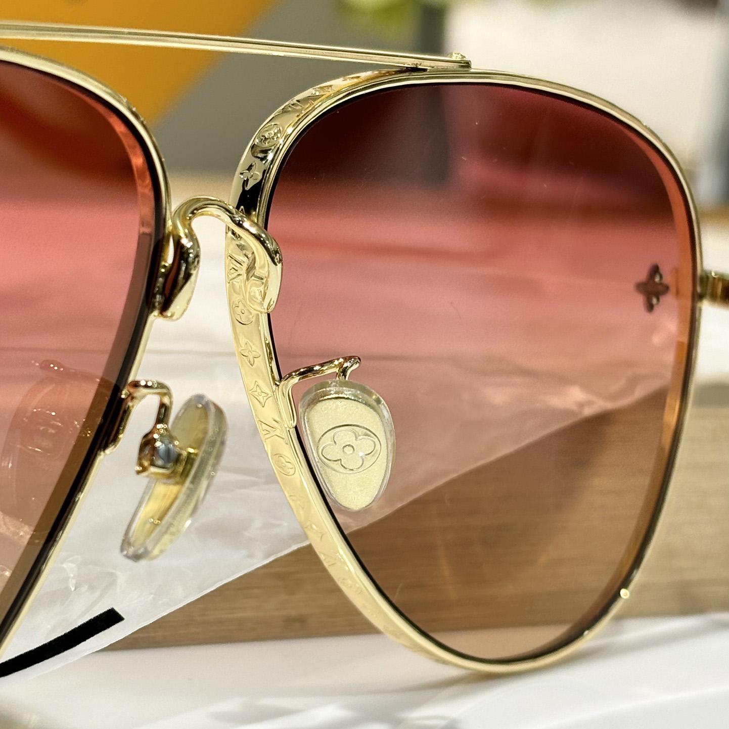 Louis Vuitton The LV Pilot Sunglasses   Z1621U - 
