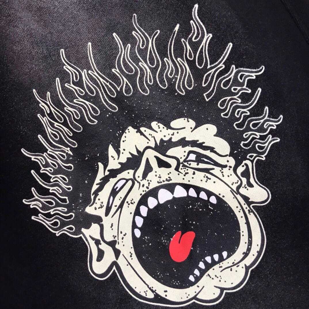 Hellstar Black Records Shorts  - DesignerGu
