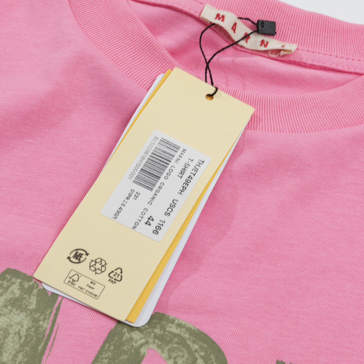 Marni Cotton T-Shirt With Logo - 