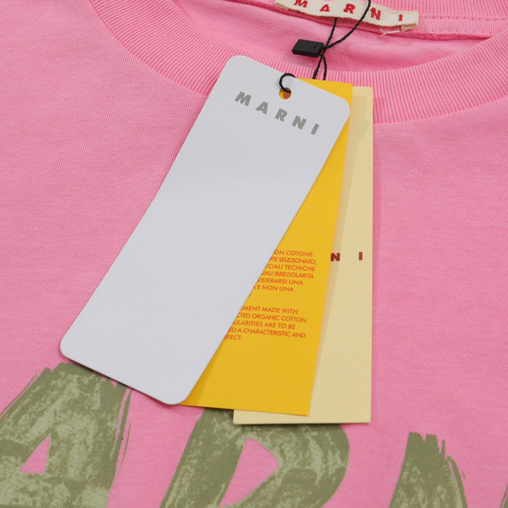 Marni Cotton T-Shirt With Logo - 