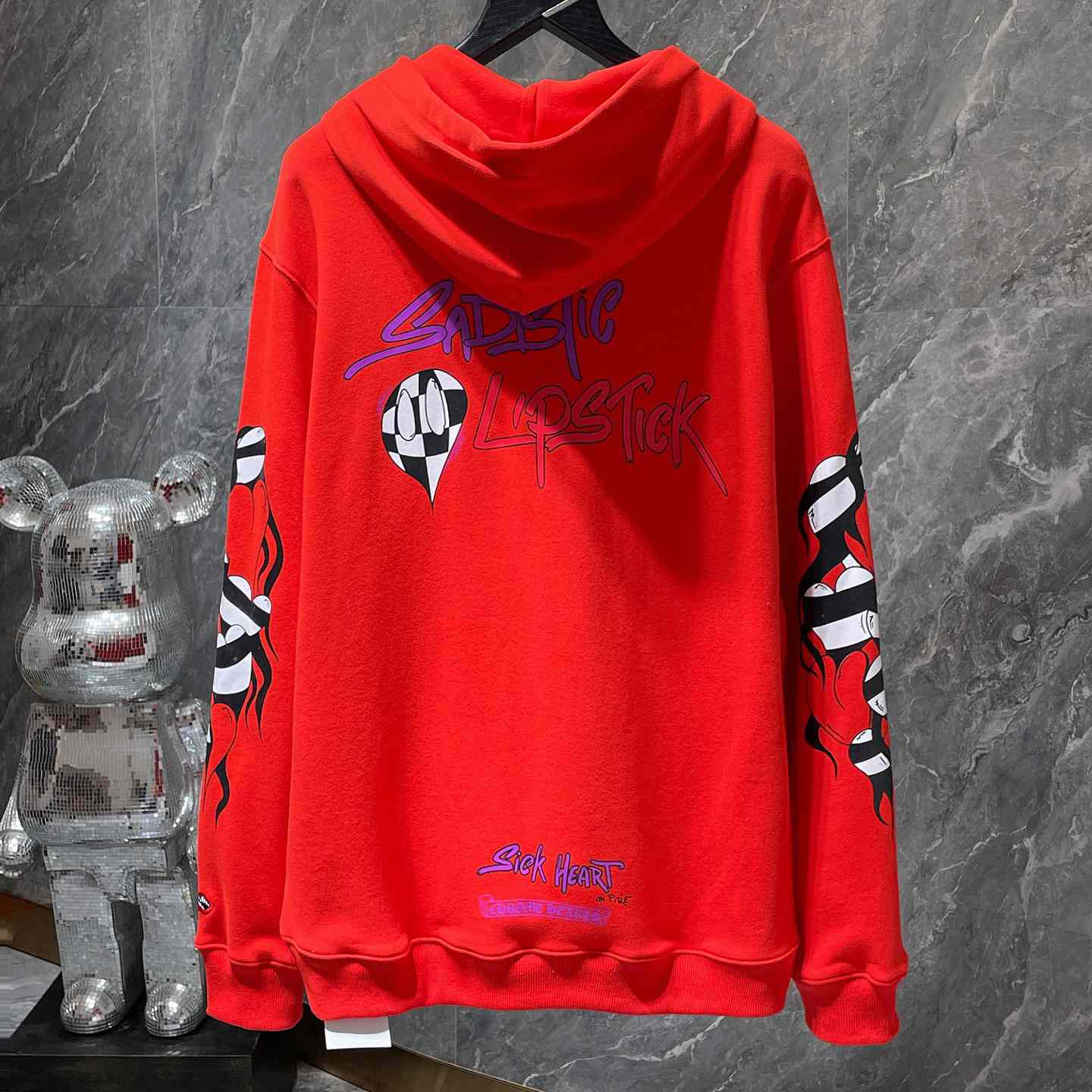 Chrome Hearts × Matty Boy 'Spark The Heart' Hoodie - 