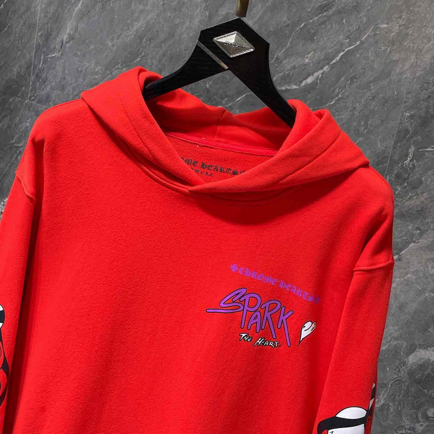 Chrome Hearts × Matty Boy 'Spark The Heart' Hoodie - 