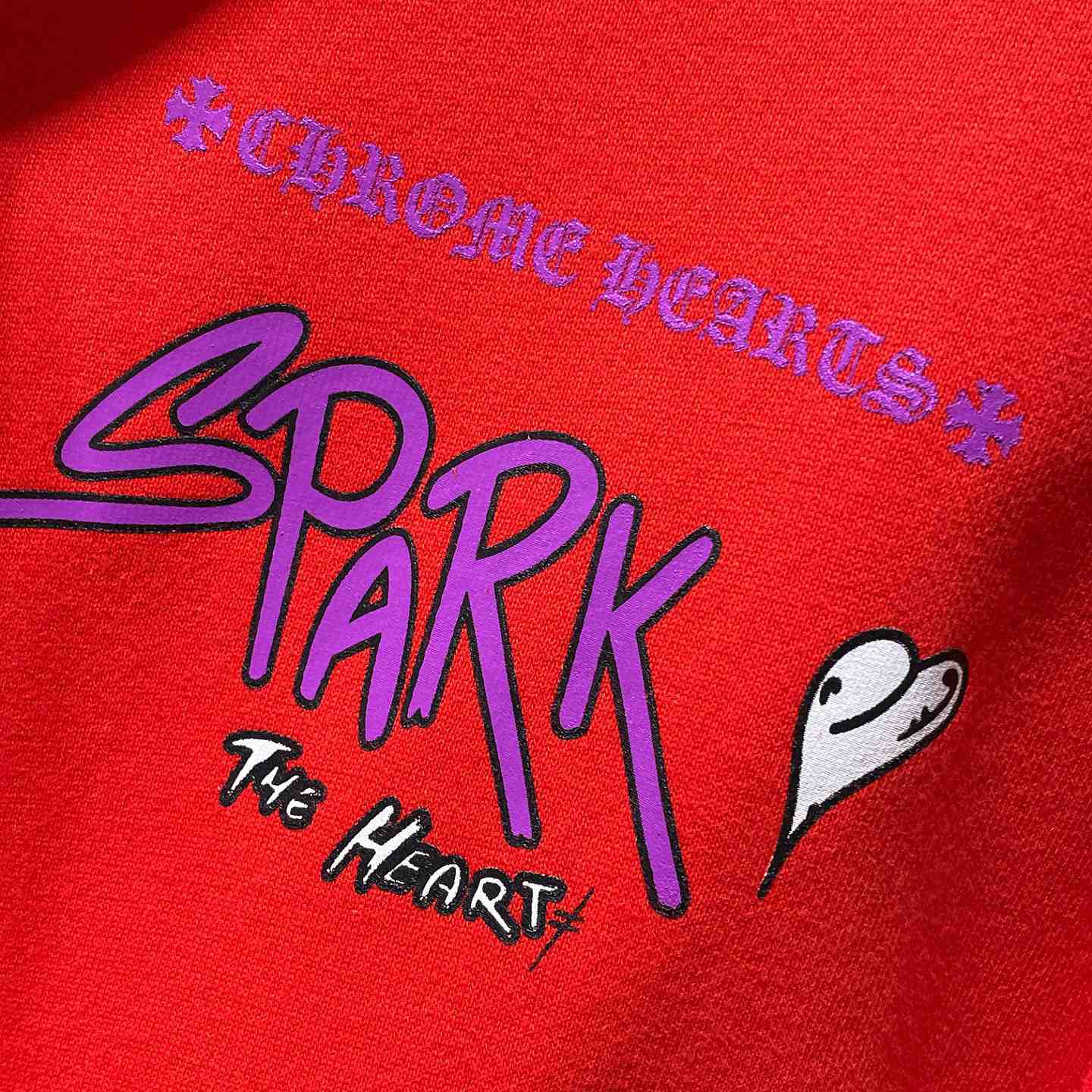 Chrome Hearts × Matty Boy 'Spark The Heart' Hoodie - 