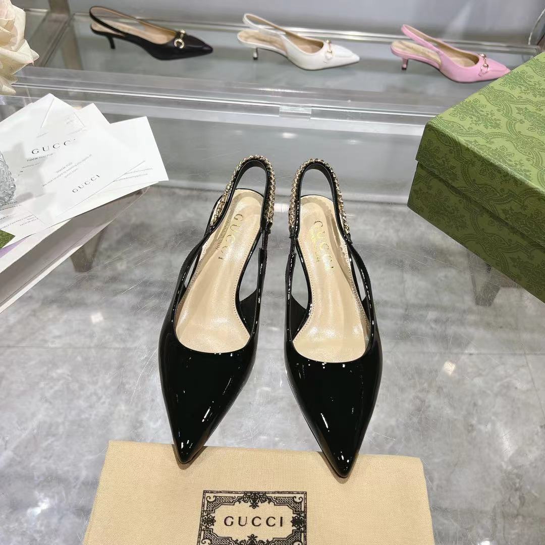 Gucci Signoria Slingback Pump - 