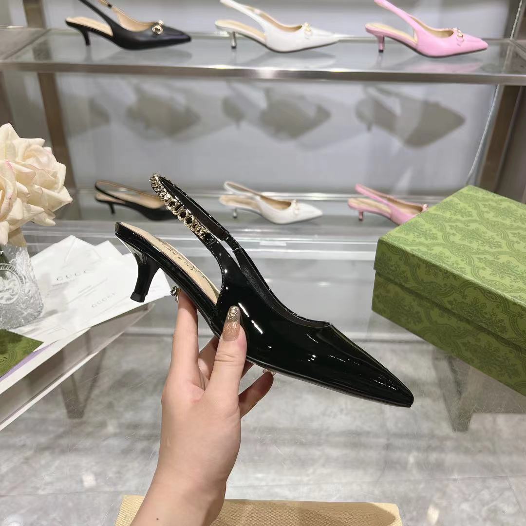 Gucci Signoria Slingback Pump - 