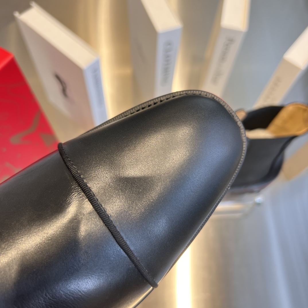 Christian Louboutin Leather Ankle Boots - 