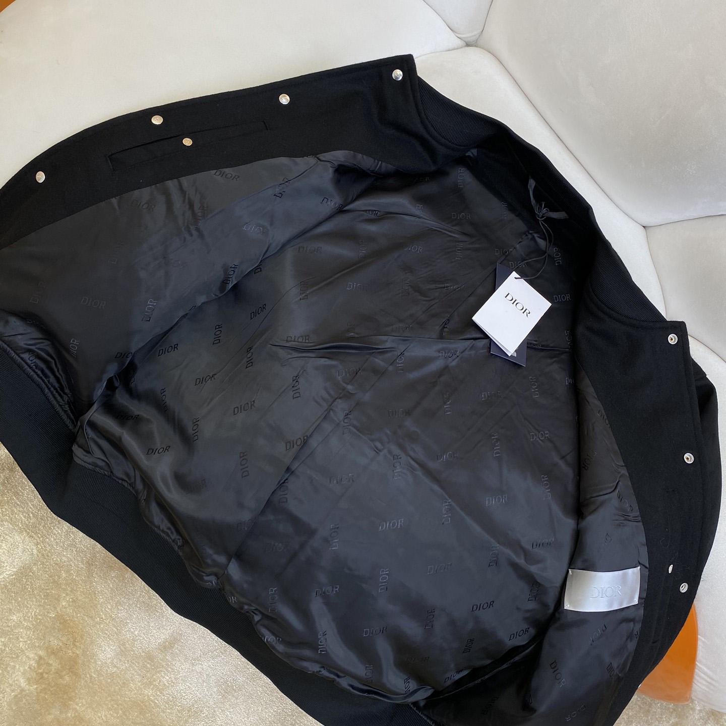 Dior Tag Varsity Jacket - DesignerGu