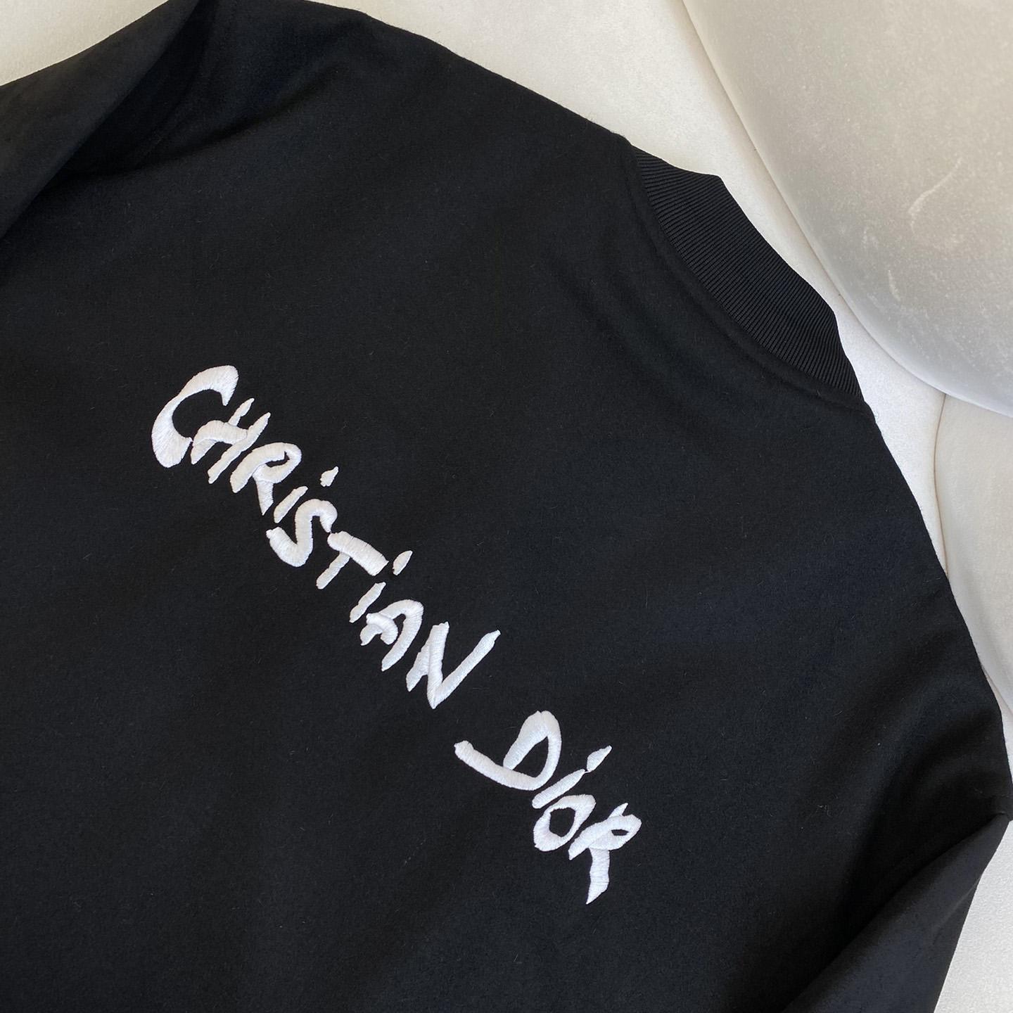 Dior Tag Varsity Jacket - DesignerGu