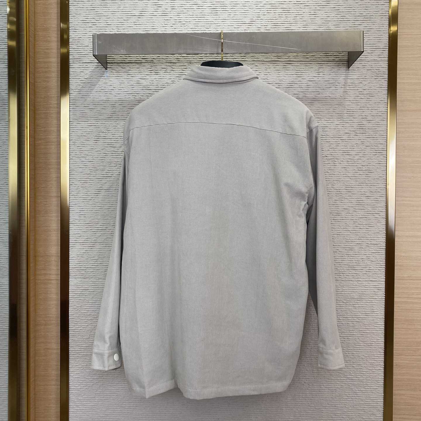 Prada Pinwale Corduroy Shirt - DesignerGu