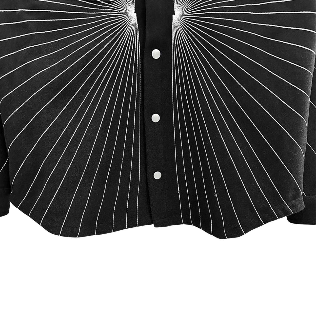 Rick Owens Dust Radiance Embroidered Oversized Outershirt - 