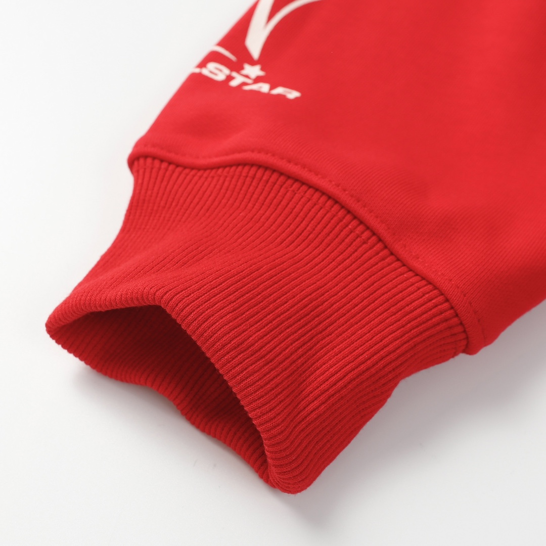 Hellstar Records Red Hoodie - DesignerGu