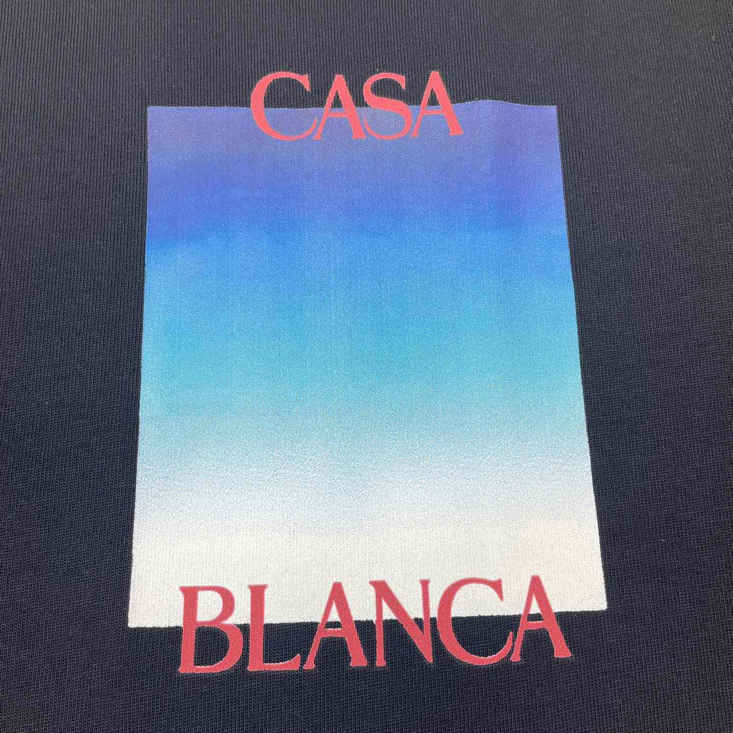 Casablanca Gradient Casa Logo T-shirt     C916 - 