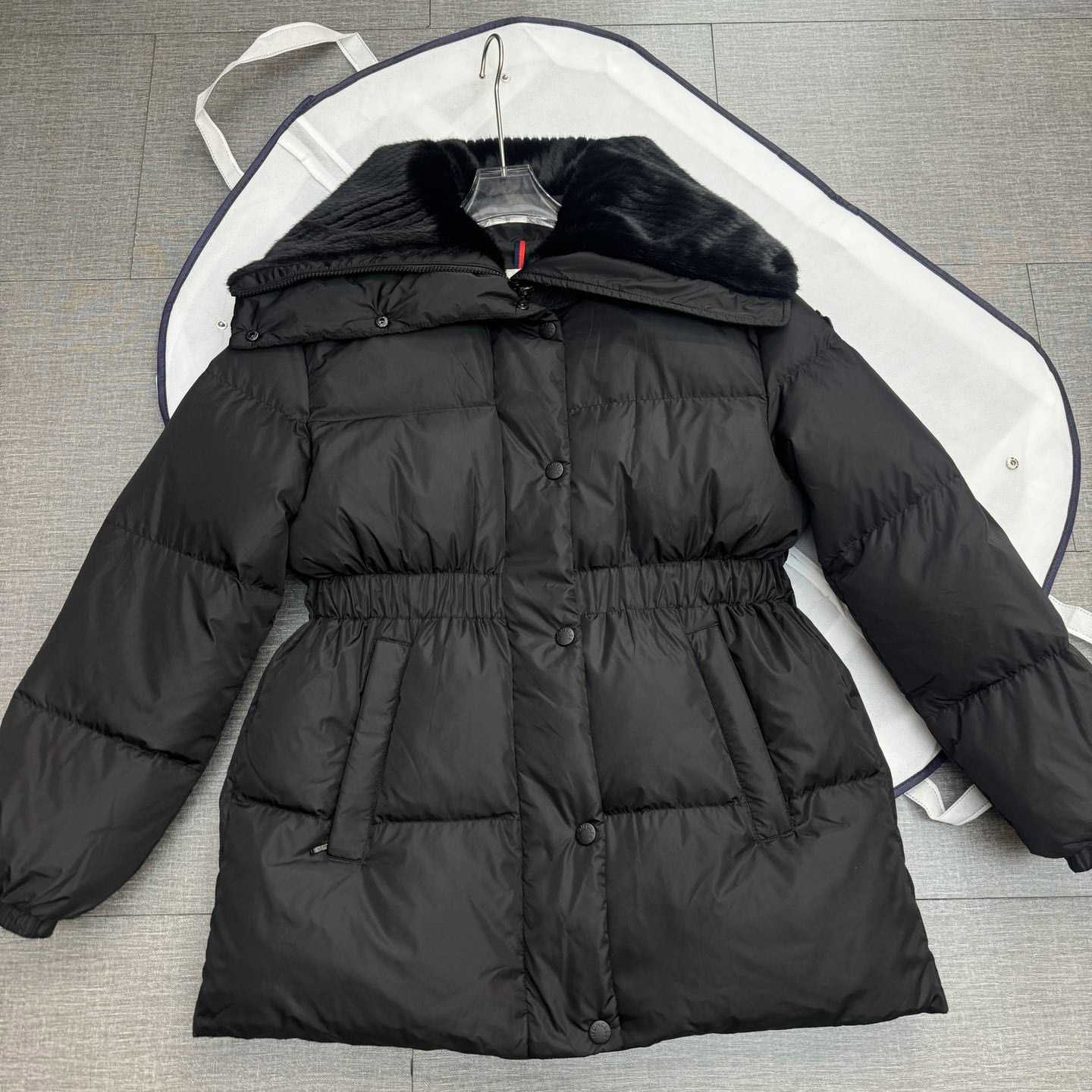 Moncler Bruneaux Long Down Jacket - 