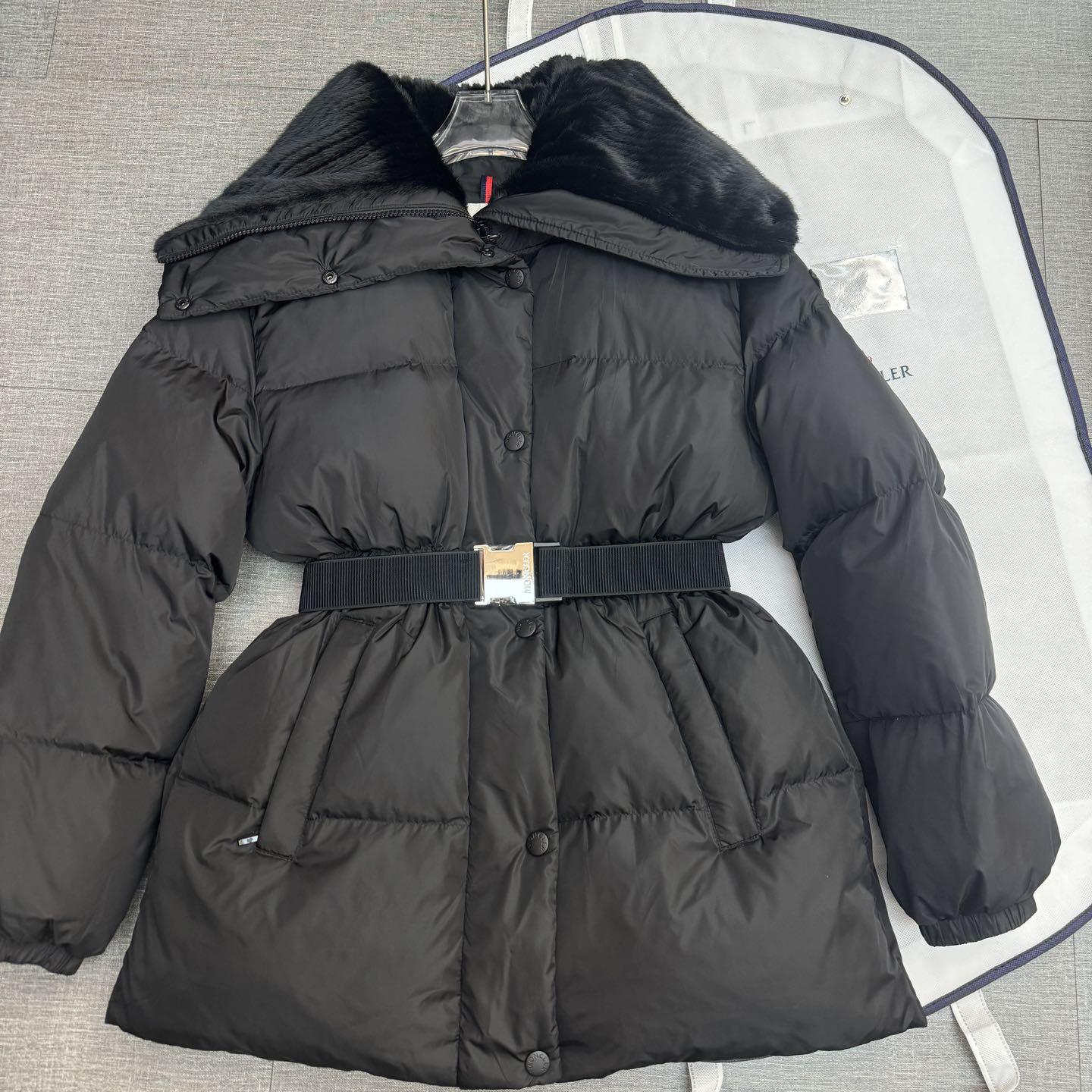 Moncler Bruneaux Long Down Jacket - 
