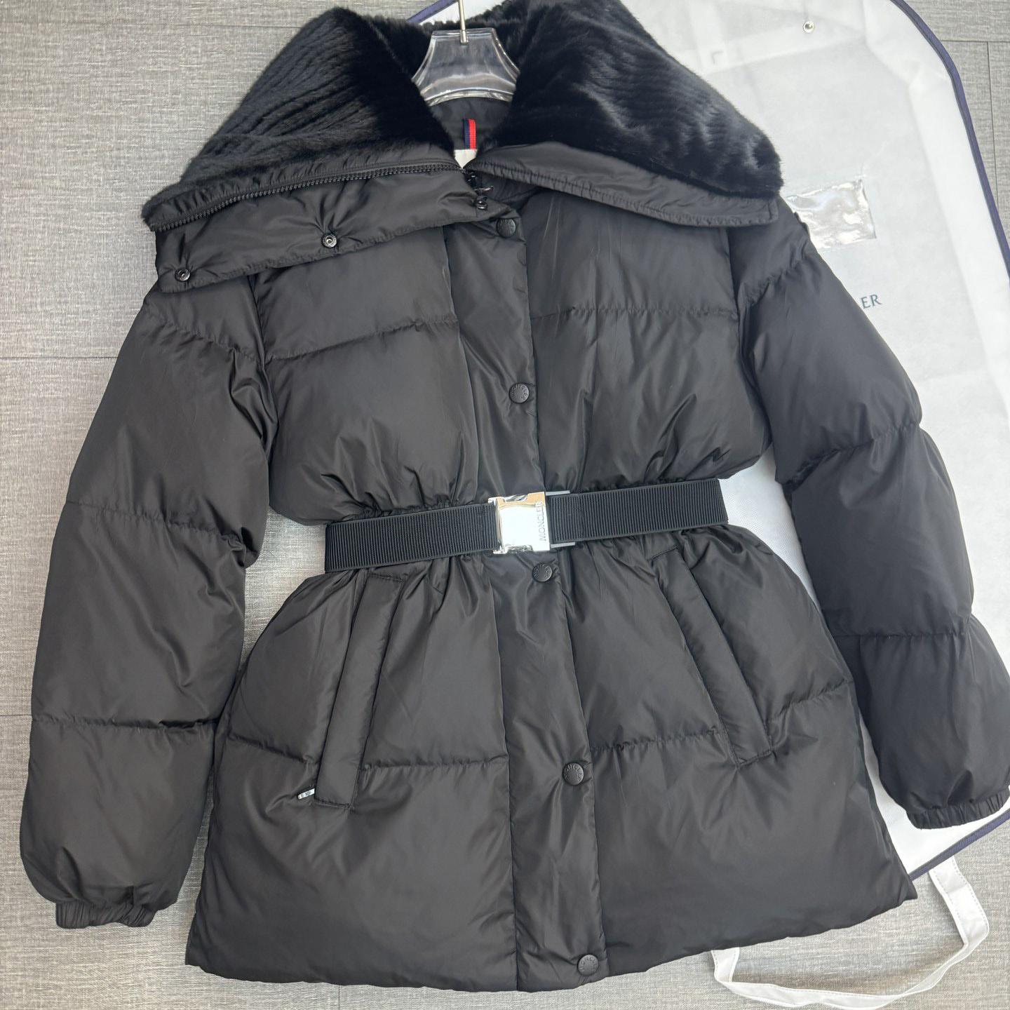 Moncler Bruneaux Long Down Jacket - 