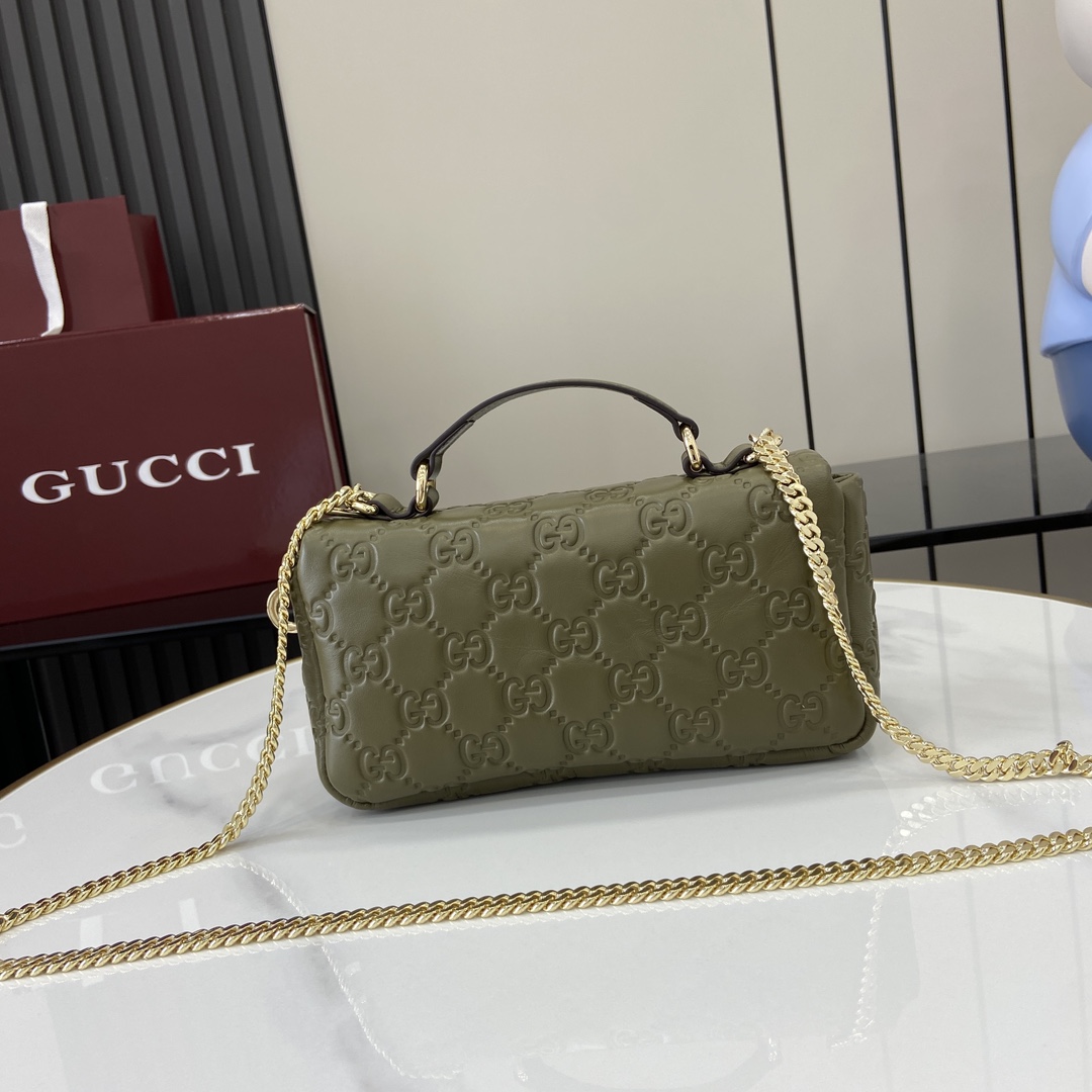 Gucci GG Milano Mini Top Handle Bag - 
